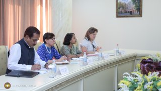 The Chairman of the Investigative Committee Received the Ambassador of India to the RA